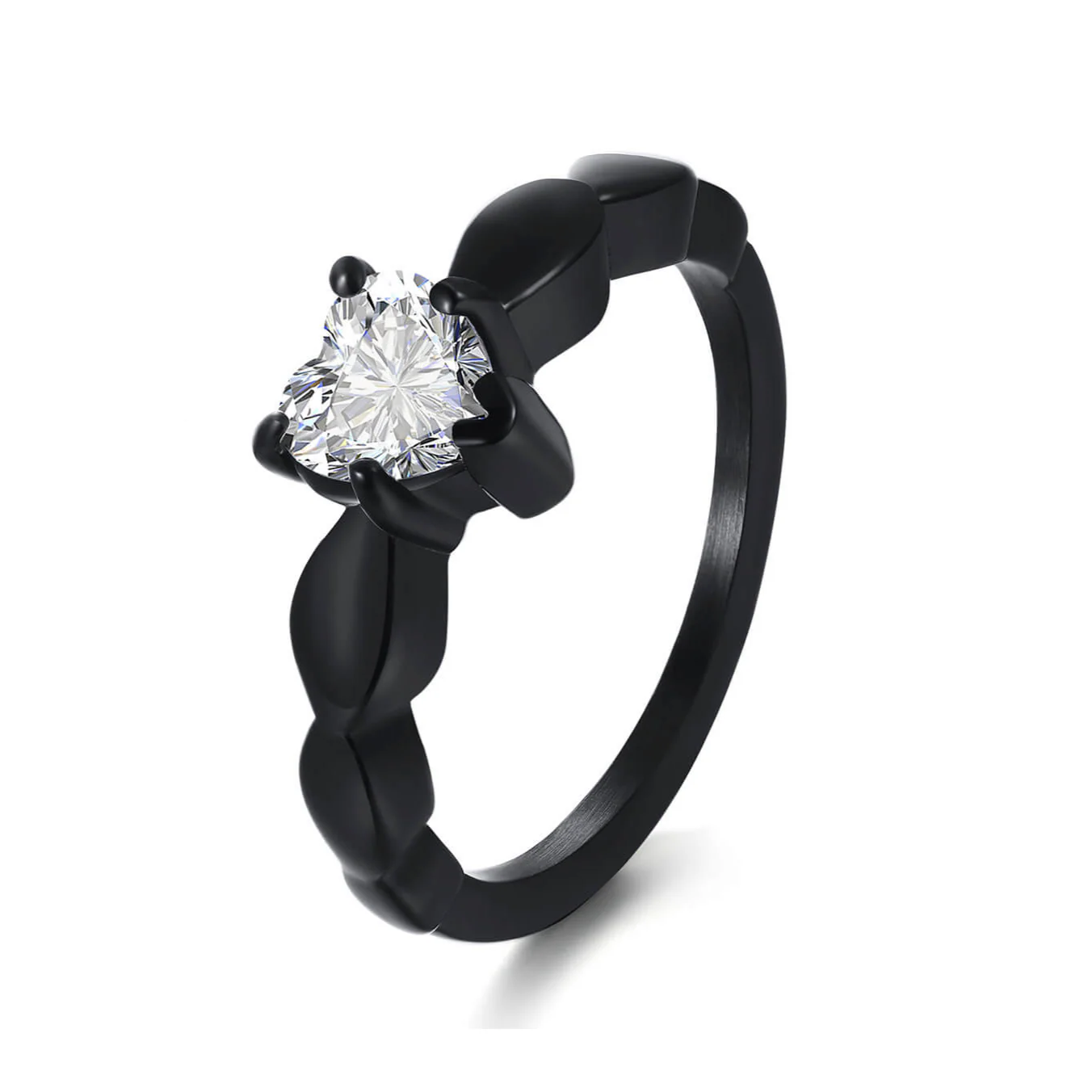 Black Heart Ring - Image 2