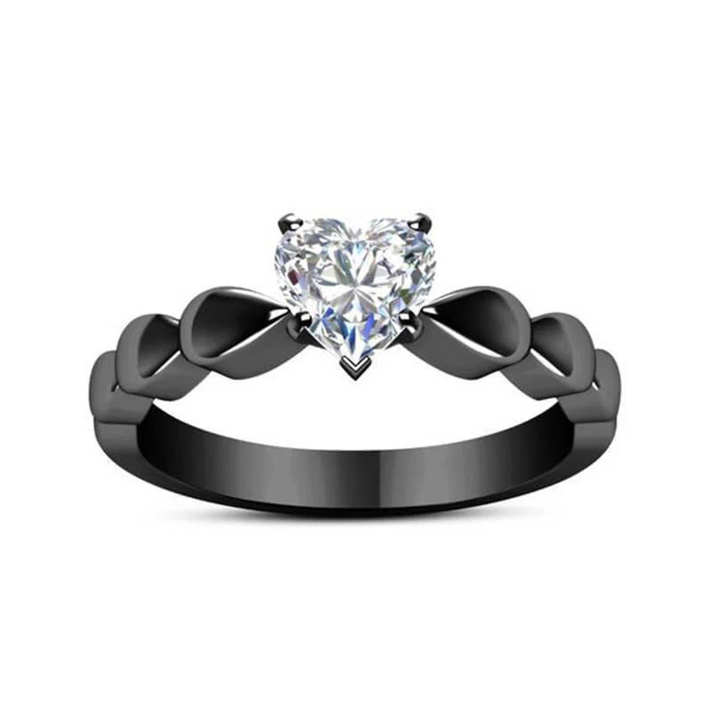 Black Heart Ring - Image 4