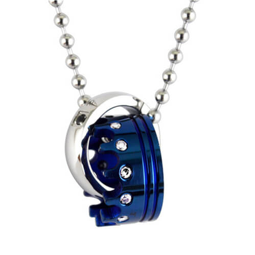 Interlocking Crown Couple Necklaces - Image 4