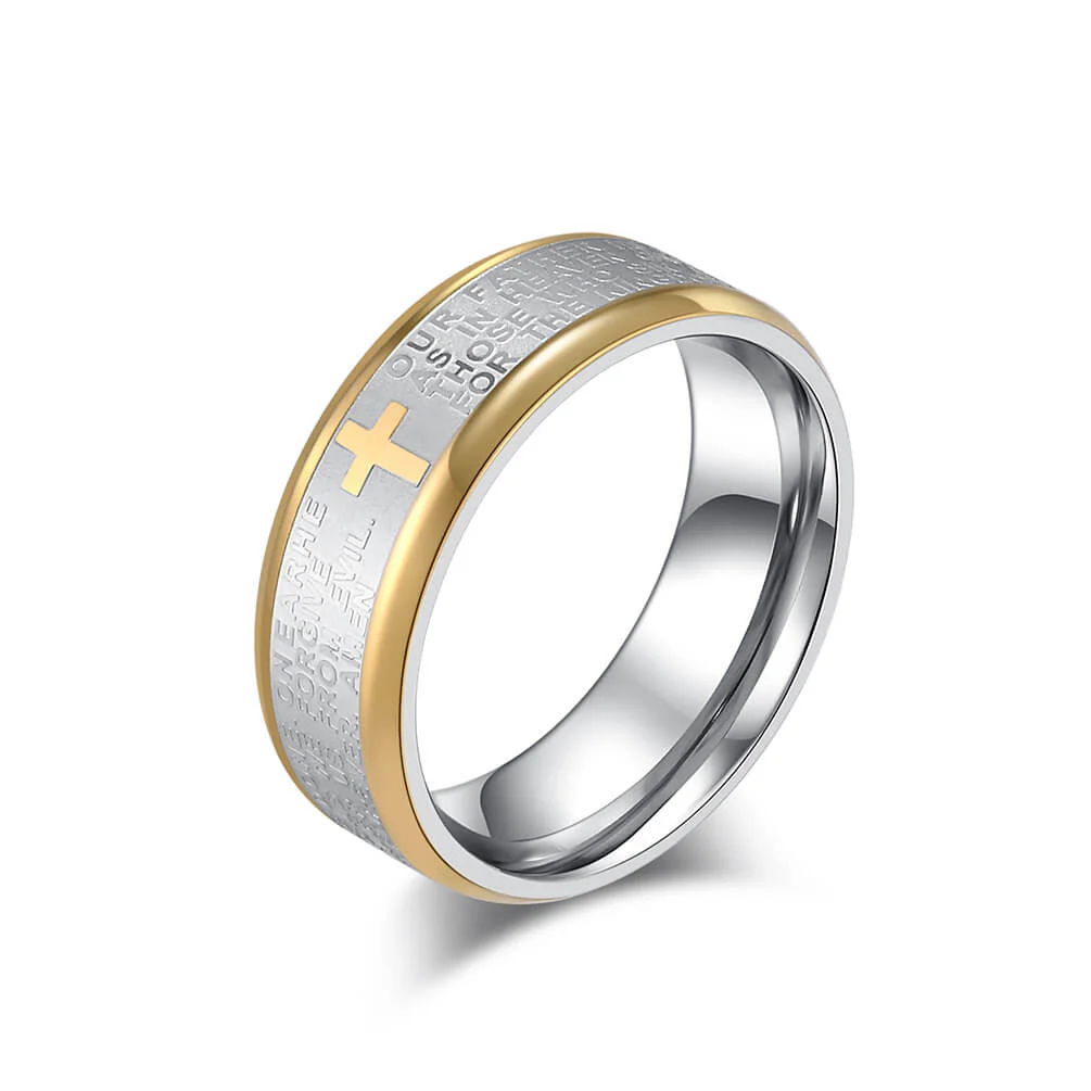 Cross Ring Band - Image 4
