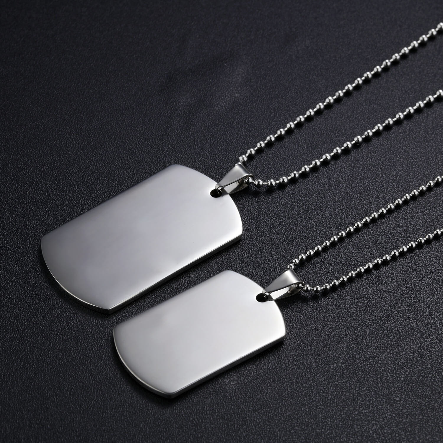 Couple Custom Necklace Set - Image 2
