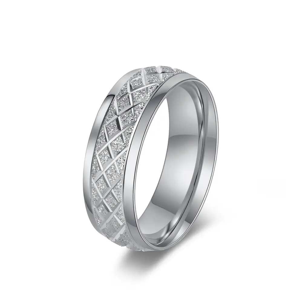 “Eternal Bond” Matte Engraved Ring - Image 3
