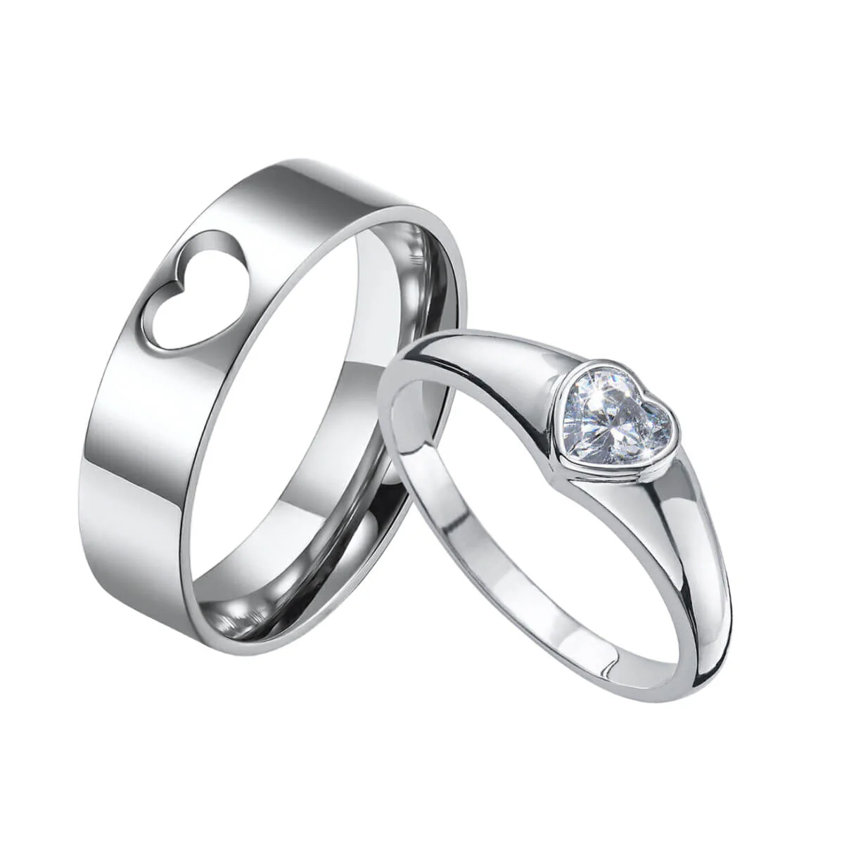 Heart Promise Rings - Image 3