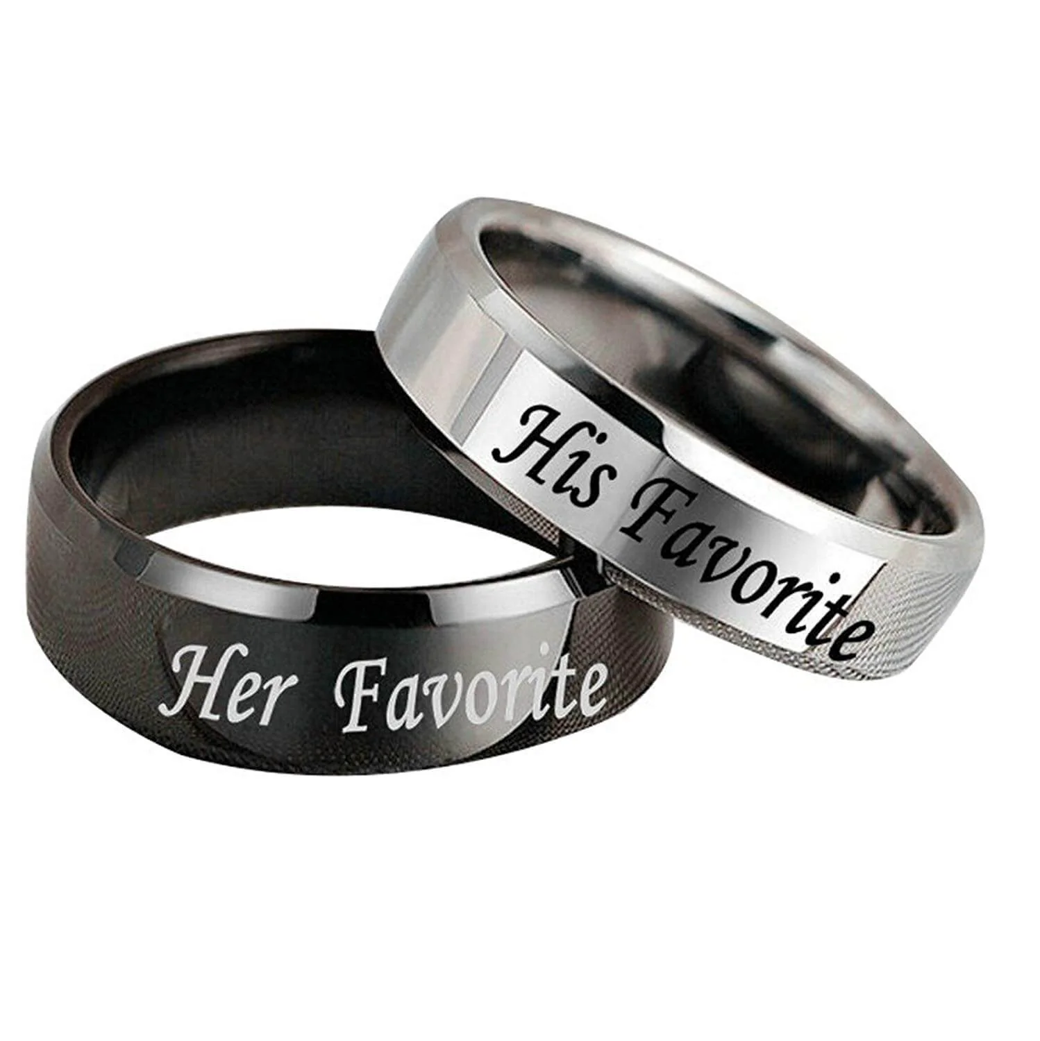 Her King His Queen Ring Couple Set - Image 7