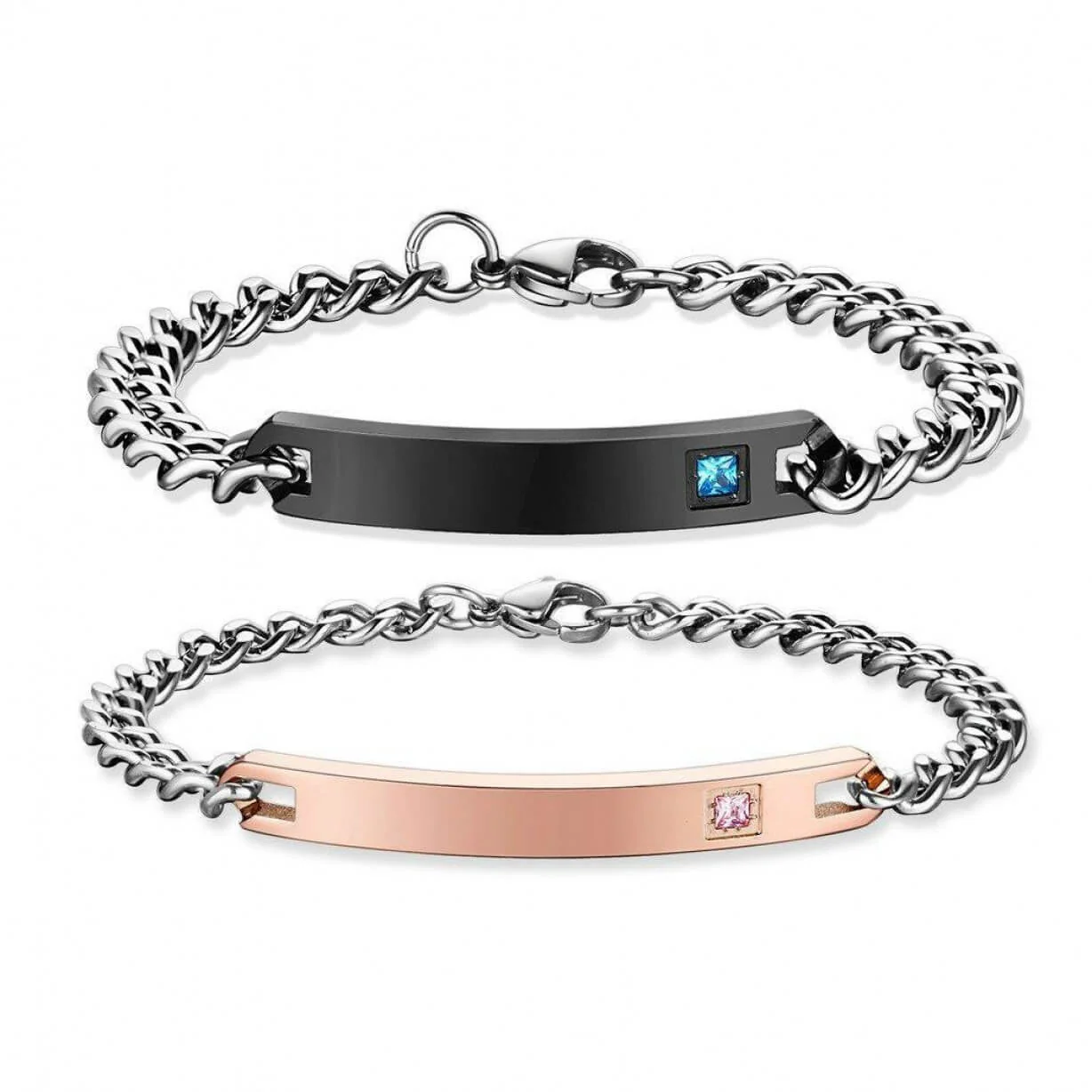 His Angel & Her Demon Infinite Love Couple Bracelets - Image 3