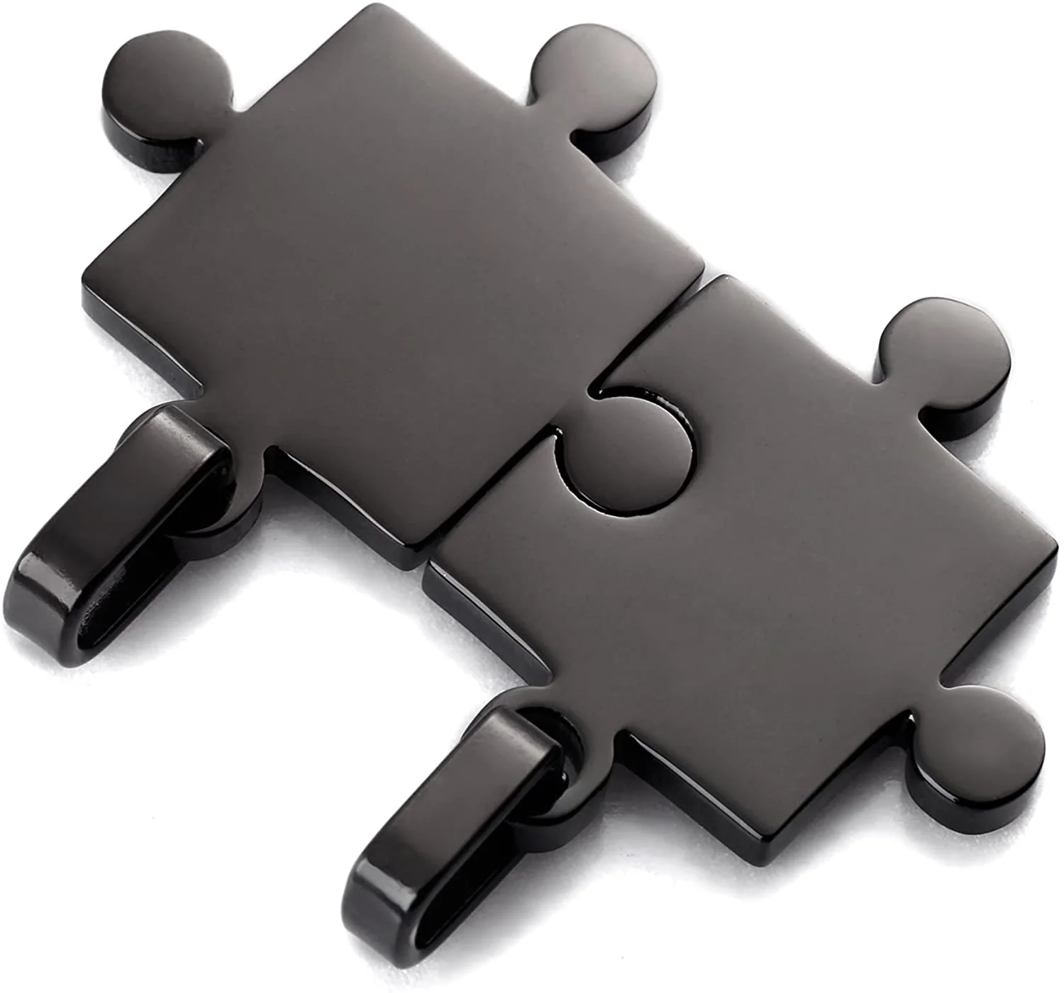His & Hers Puzzle Couples Necklaces - Image 5