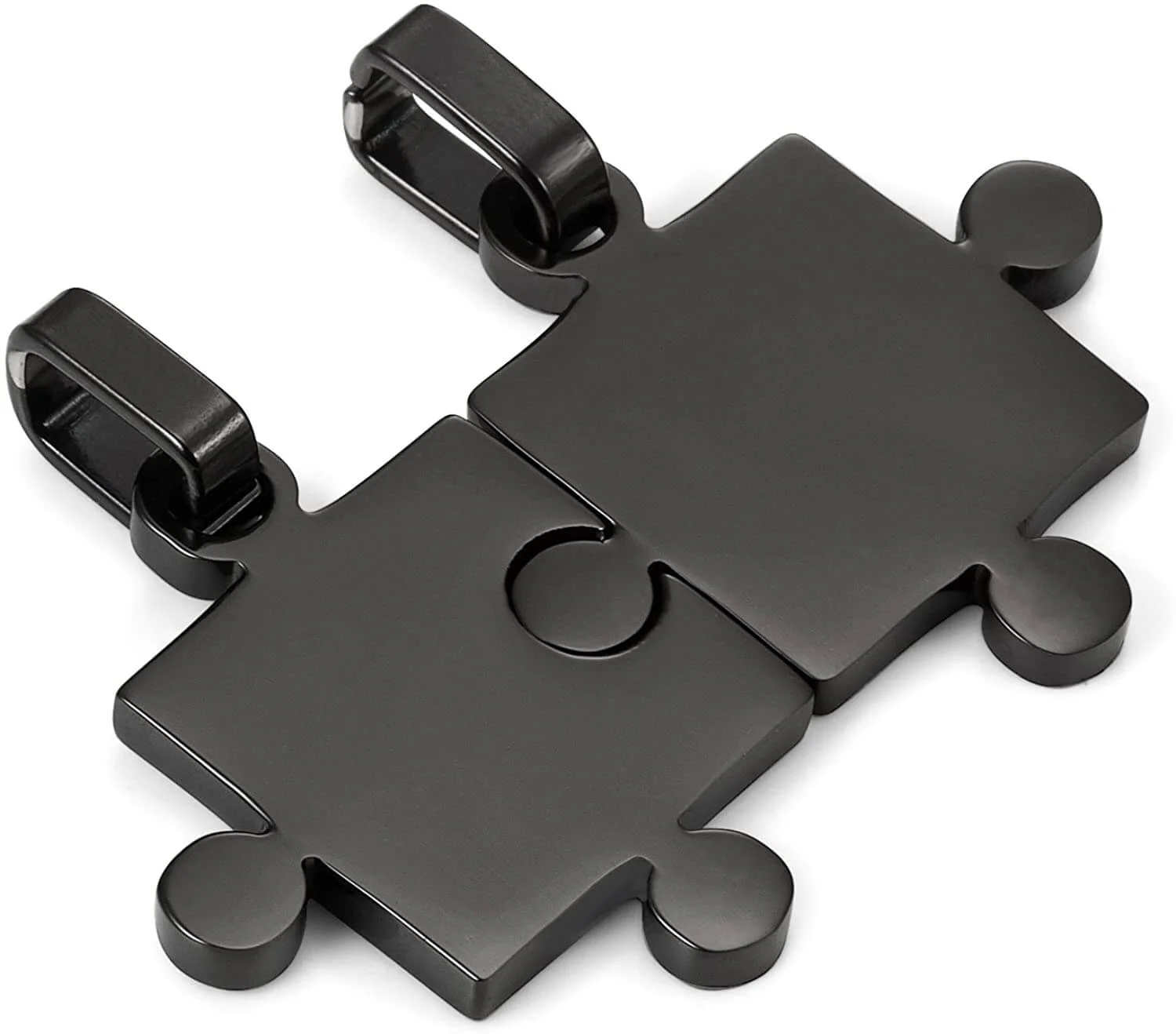 His & Hers Puzzle Couples Necklaces - Image 6