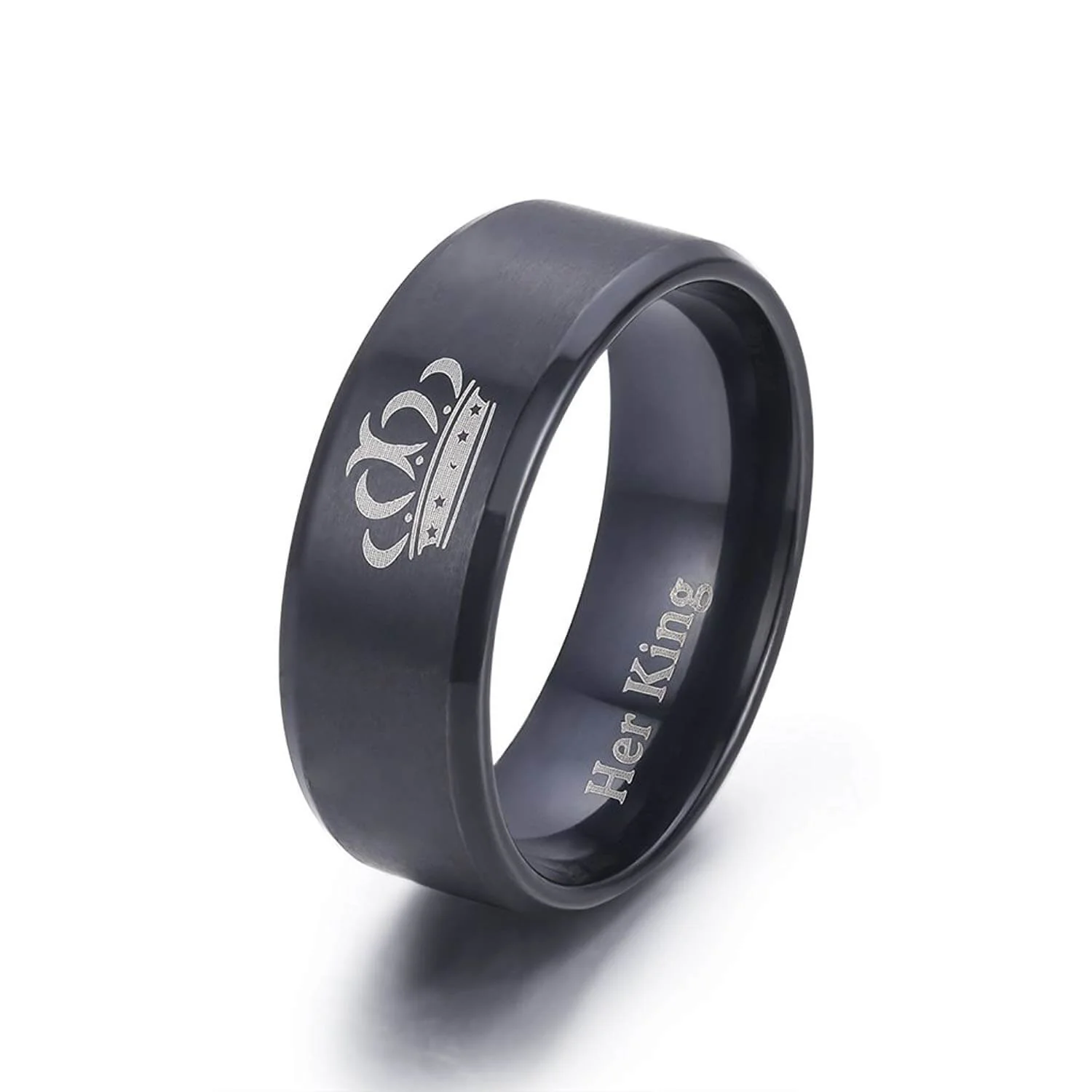 His King Her Queen Promise Rings - Image 4
