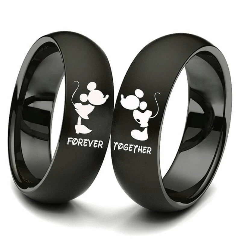 Jack and Sally Promise Rings - Image 3