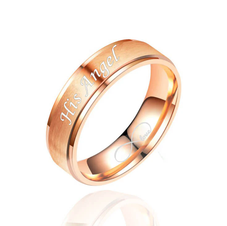 His Angel and Her Demon Promise Rings - Image 5