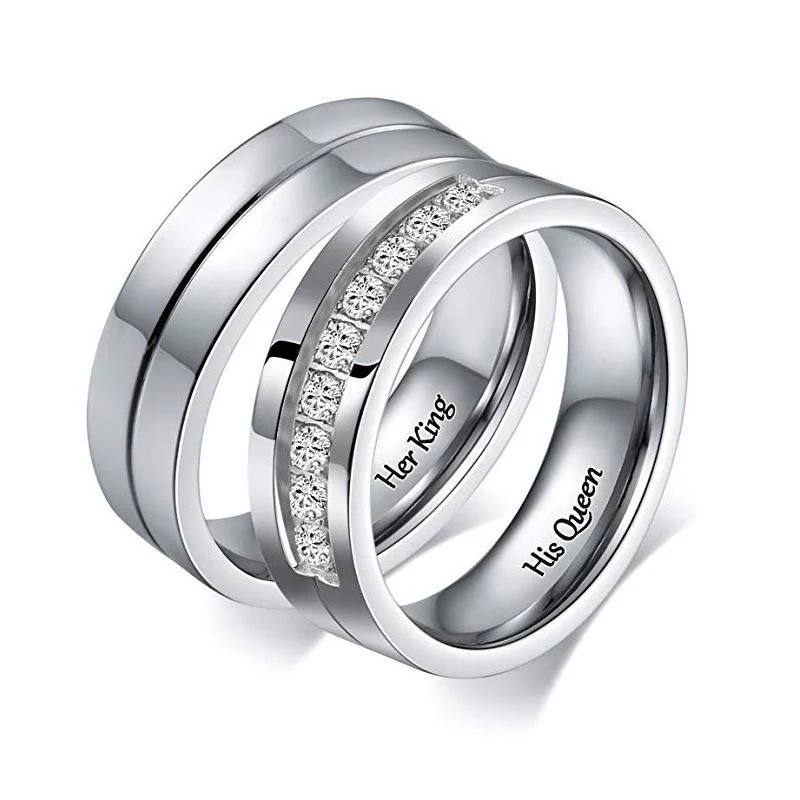 Matching Promise Ring Set - Image 3