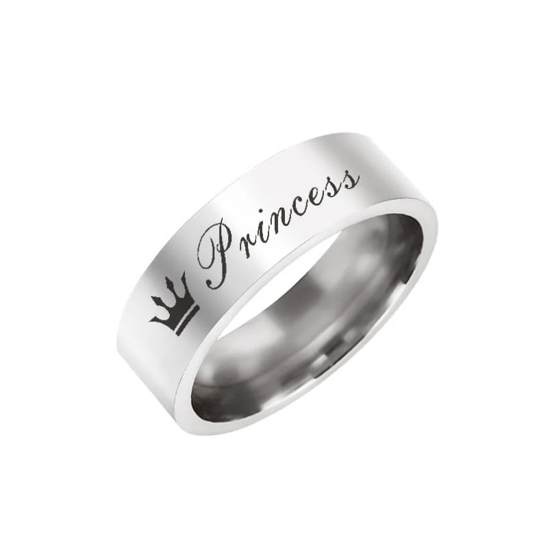 Princes Princess Promise Ring Set - Image 4
