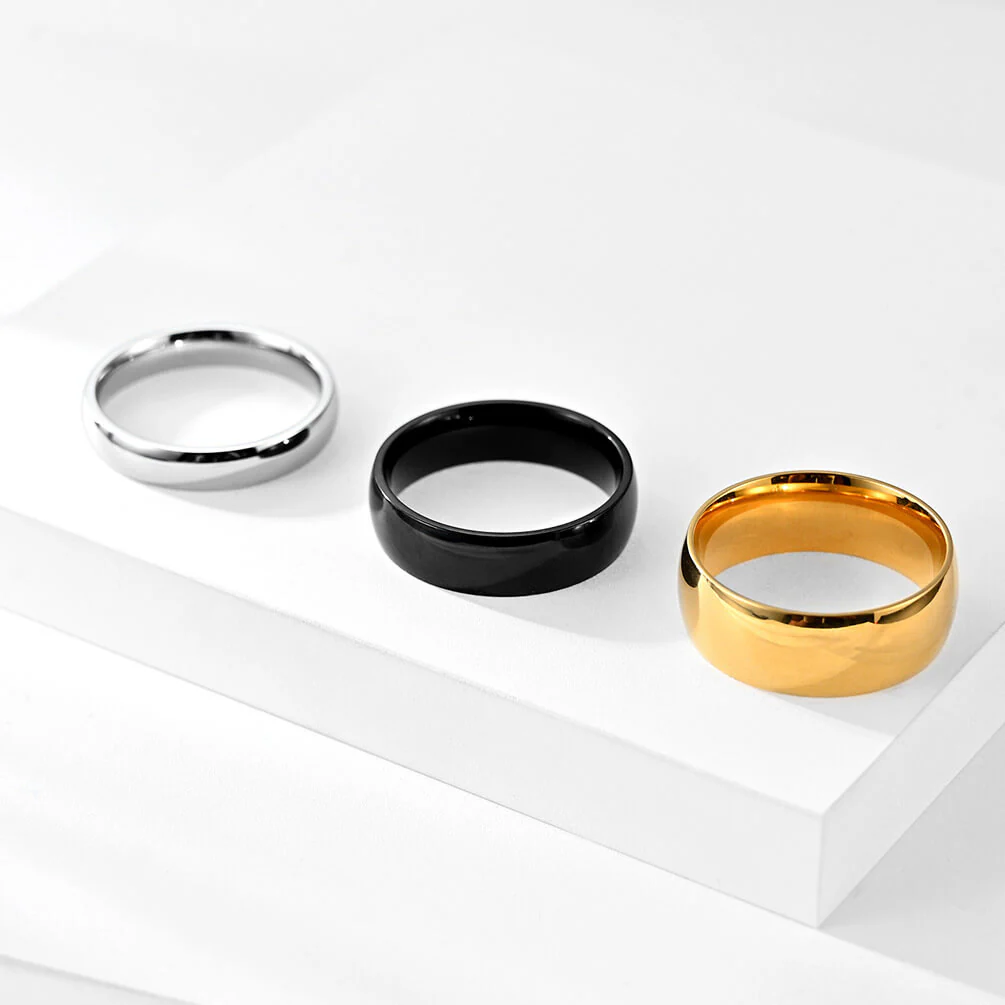 Engravable Promise Rings - Image 10