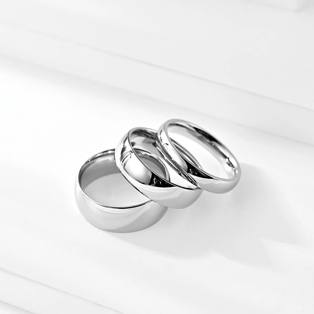 Engravable Promise Rings - Image 4