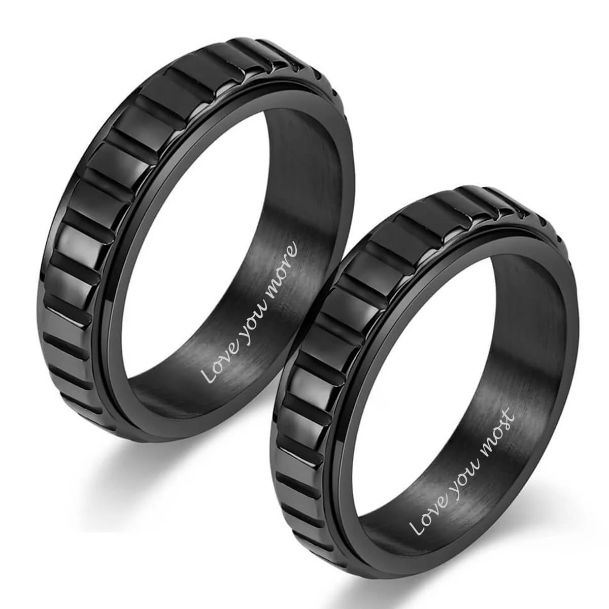 Unisex Spinner Custom Ring - Image 2