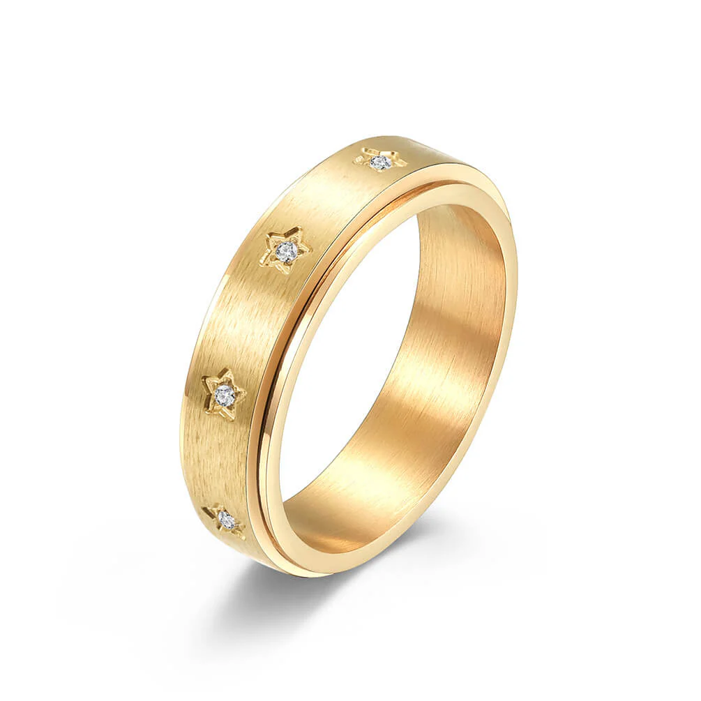 Unisex Spinner Promise Rings
