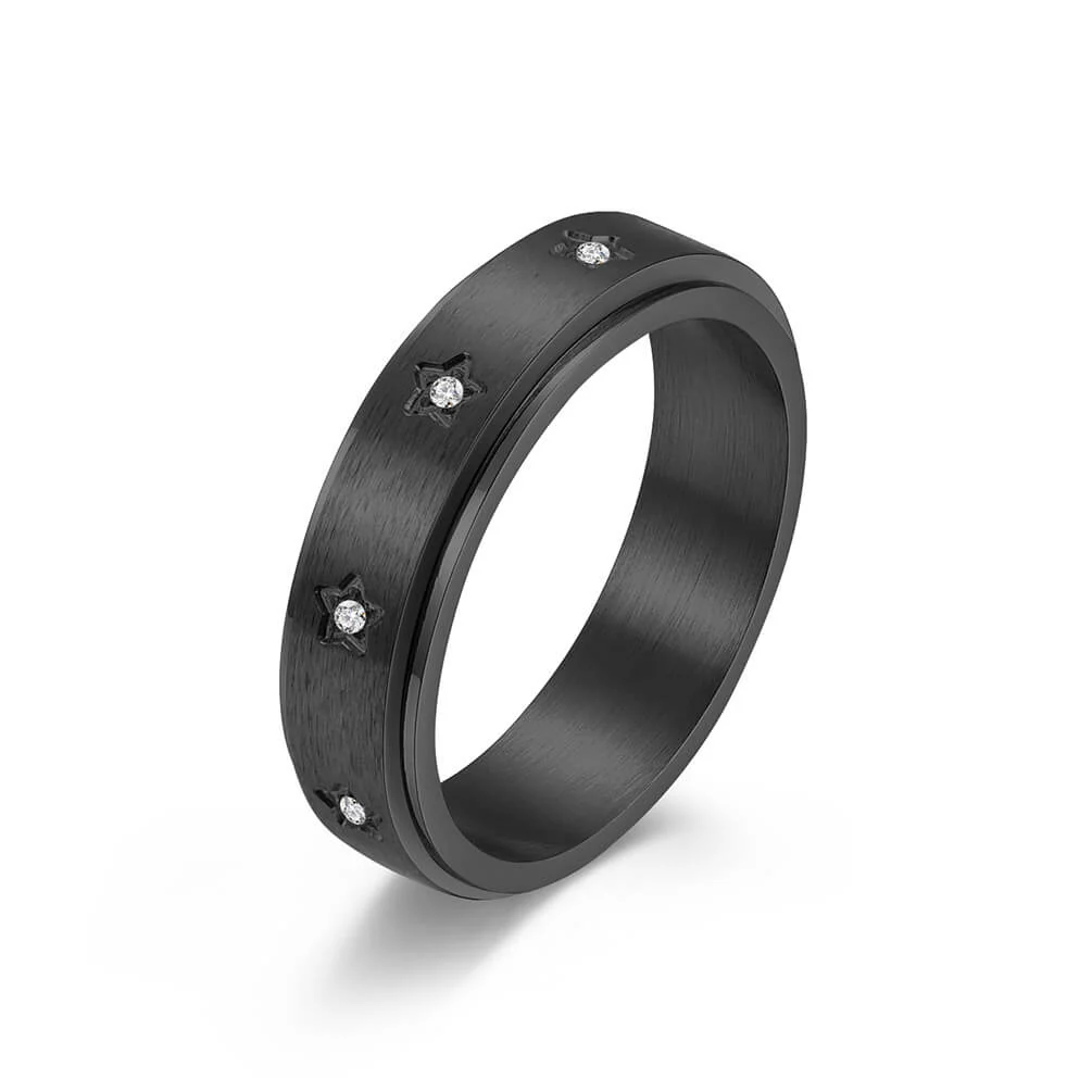 Unisex Spinner Promise Rings - Image 2