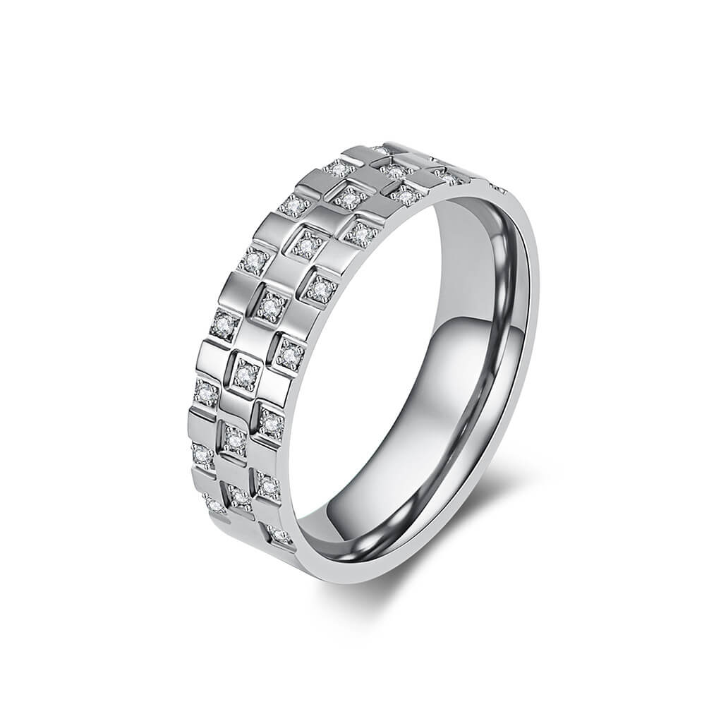 Square Promise Ring - Image 4